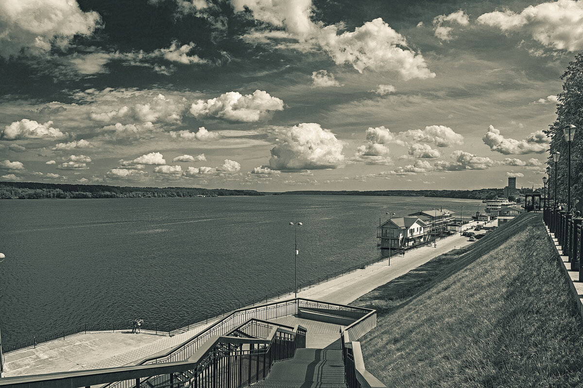 Волга у Кинешмы. - Сергей Фомичев Волга у Кинешмы. - Сергей Фомичев