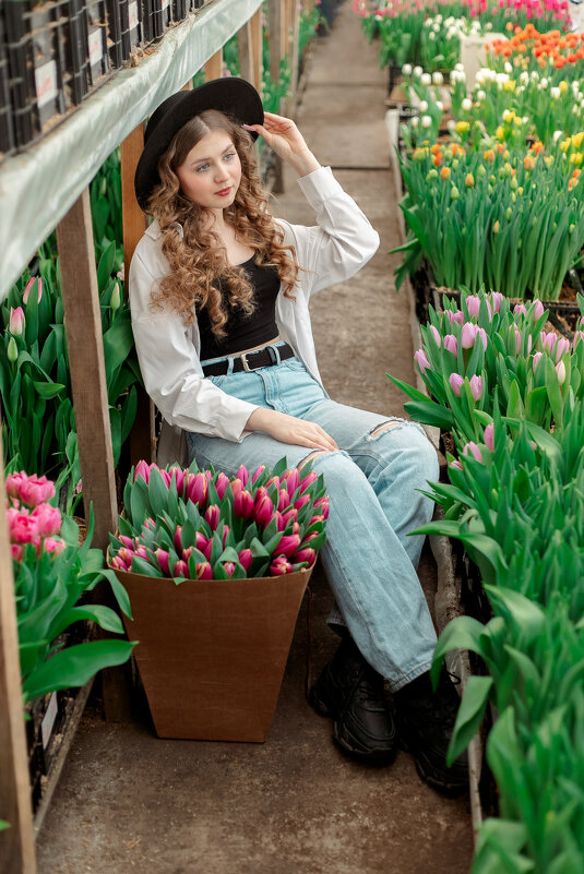 Фотосессия в теплице - Юлия Кравченко Фотосессия в теплице - Юлия Кравченко