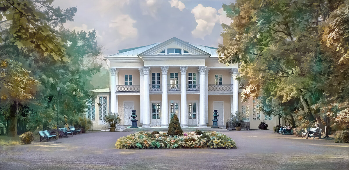 Москва. Дом Орлова в Нескучном саду. - В и т а л и й .... Л а б з о'в