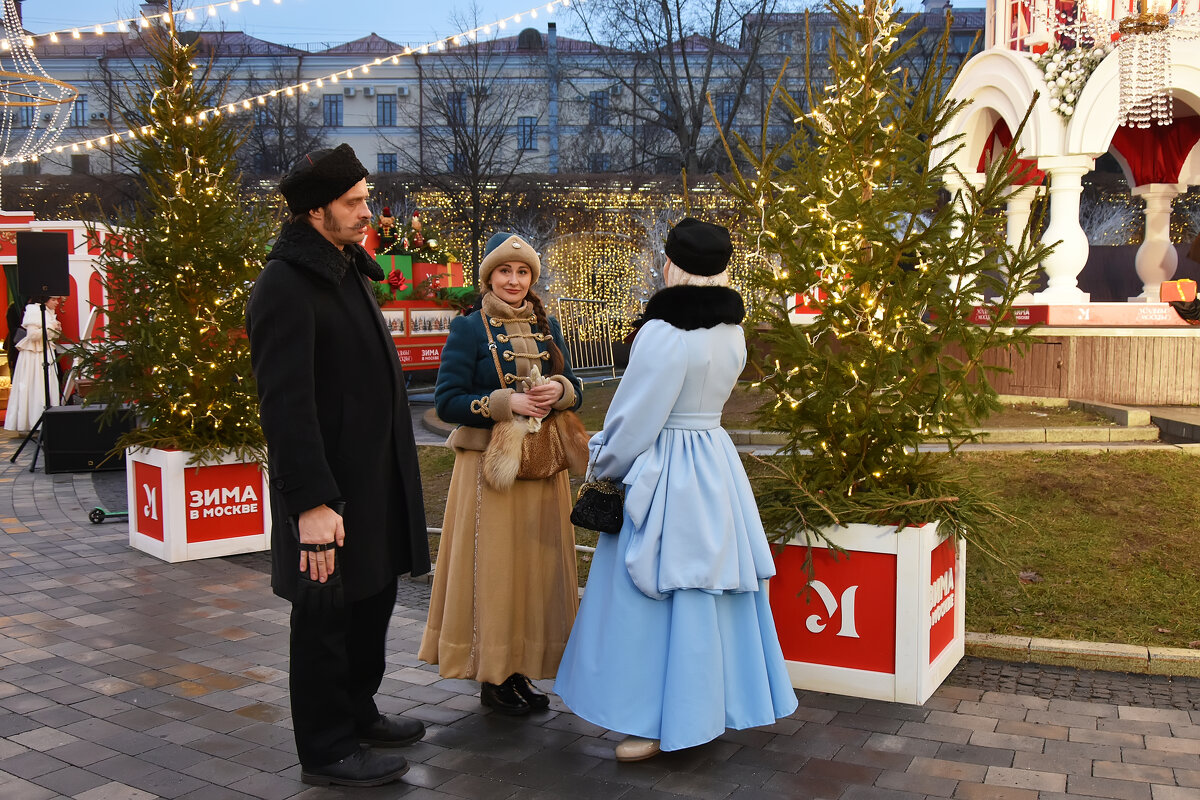 Фестиваль "Зима в Москве". Путешествие во времени. - Наташа ***** Фестиваль "Зима в Москве". Путешествие во времени. - Наташа *****