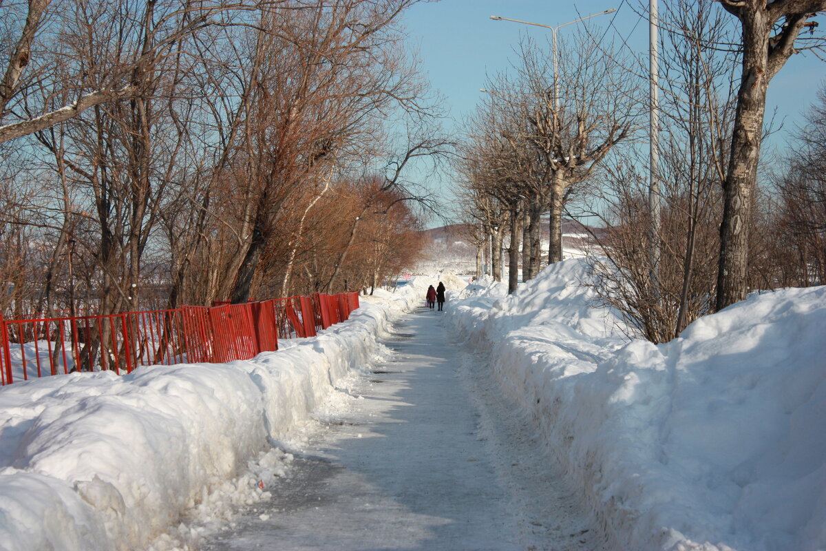 зимний тротуар - Александр Белов зимний тротуар - Александр Белов