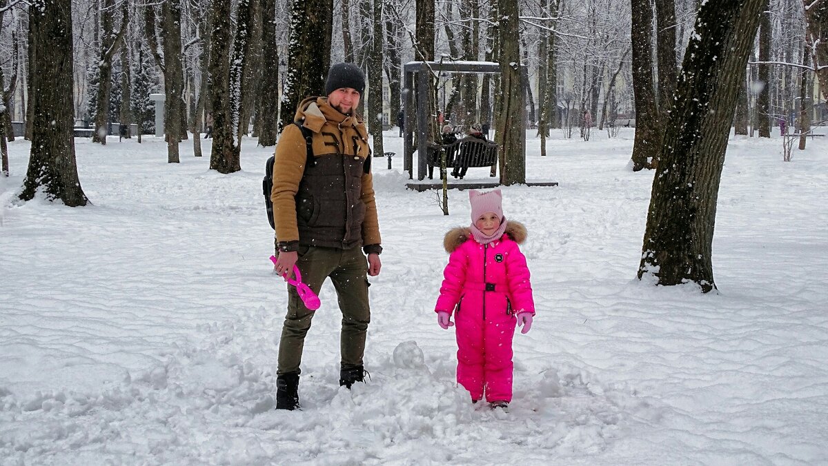 Дочка с папой. - Милешкин Владимир Алексеевич Дочка с папой. - Милешкин Владимир Алексеевич