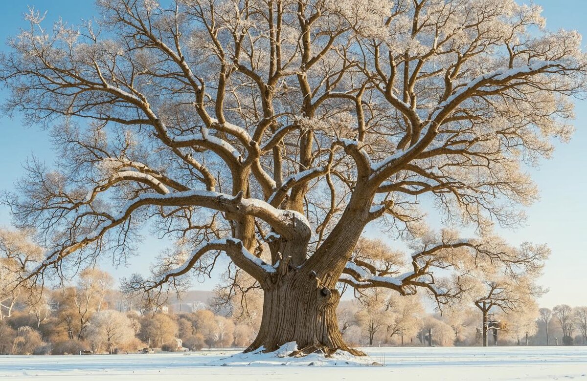 Зимний дуб - Юрий Гайворонскiий