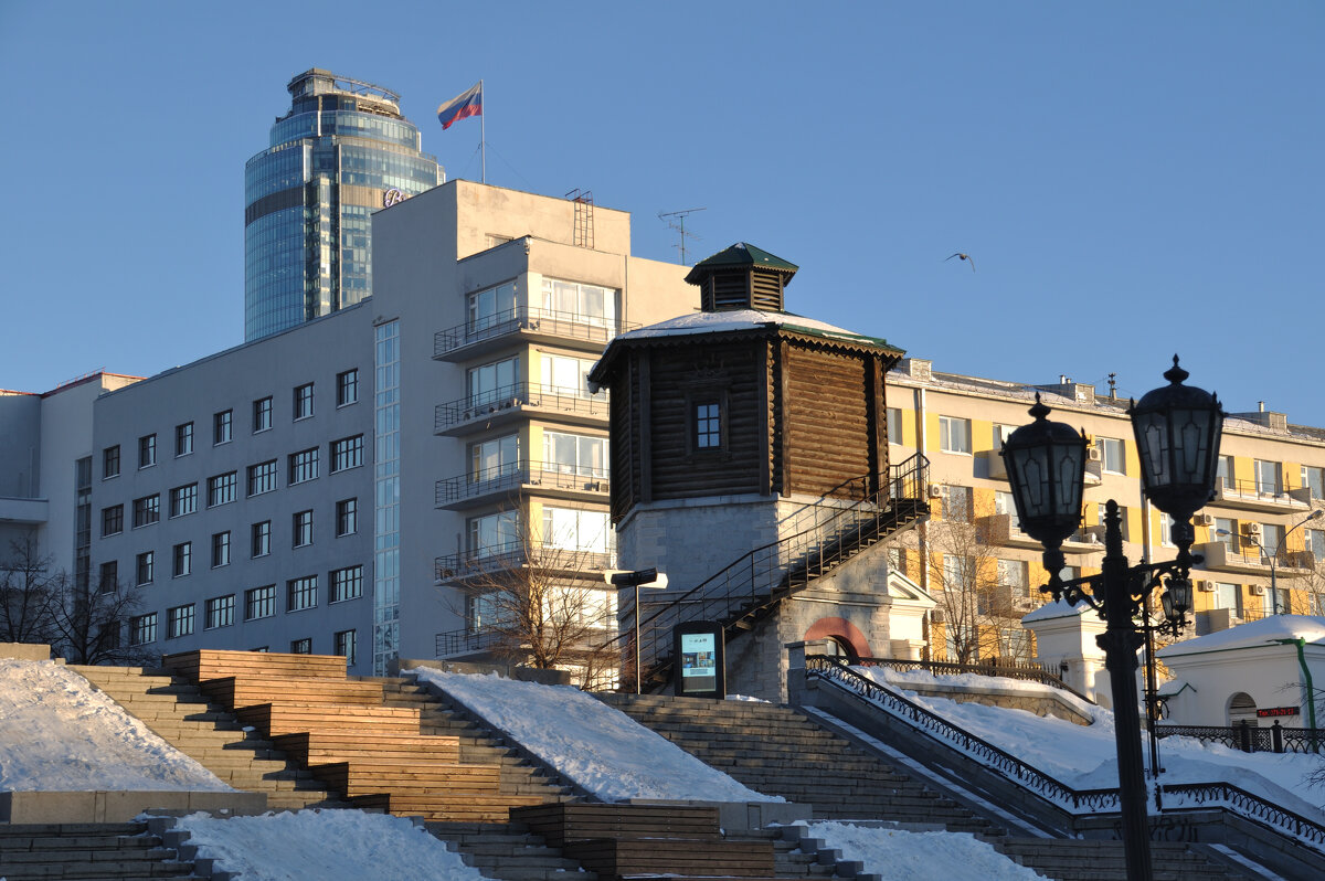 Водонапорная башня. - Сергей Сергеев Водонапорная башня. - Сергей Сергеев