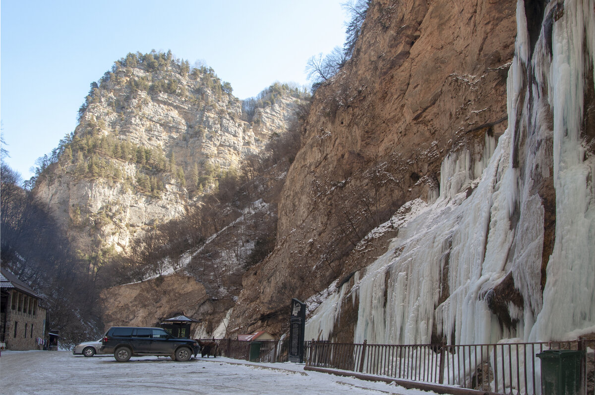 Горная Балкария. 2022 год. Чегемские водопады замёрзли - Gen Горная Балкария. 2022 год. Чегемские водопады замёрзли - Gen