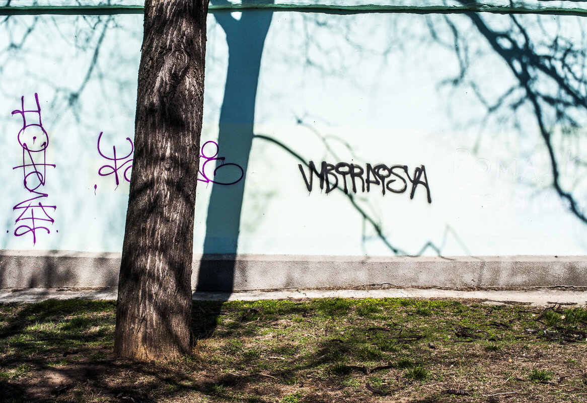 Восхитительная подстанция покрытая светотенью & граффити - Коля Лукашов Восхитительная подстанция покрытая светотенью & граффити - Коля Лукашов