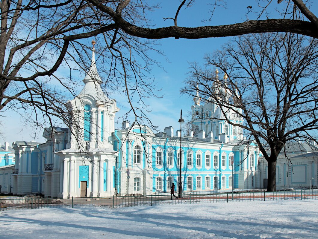 Смольный собор.Март. - веселов михаил Смольный собор.Март. - веселов михаил