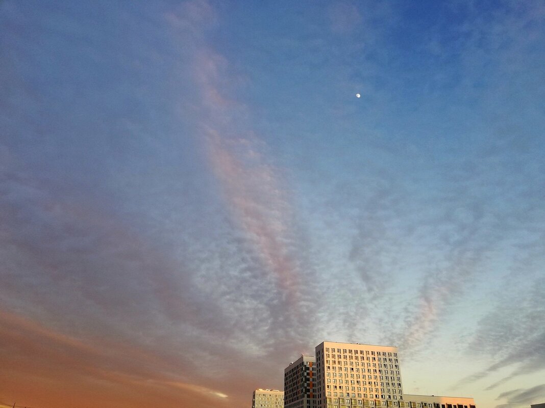 Закат. Небесные "страсти." - Ольга Довженко Закат. Небесные "страсти." - Ольга Довженко