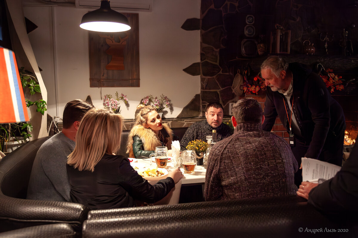 На съёмках сериала "Хозяин" - Андрей Lyz