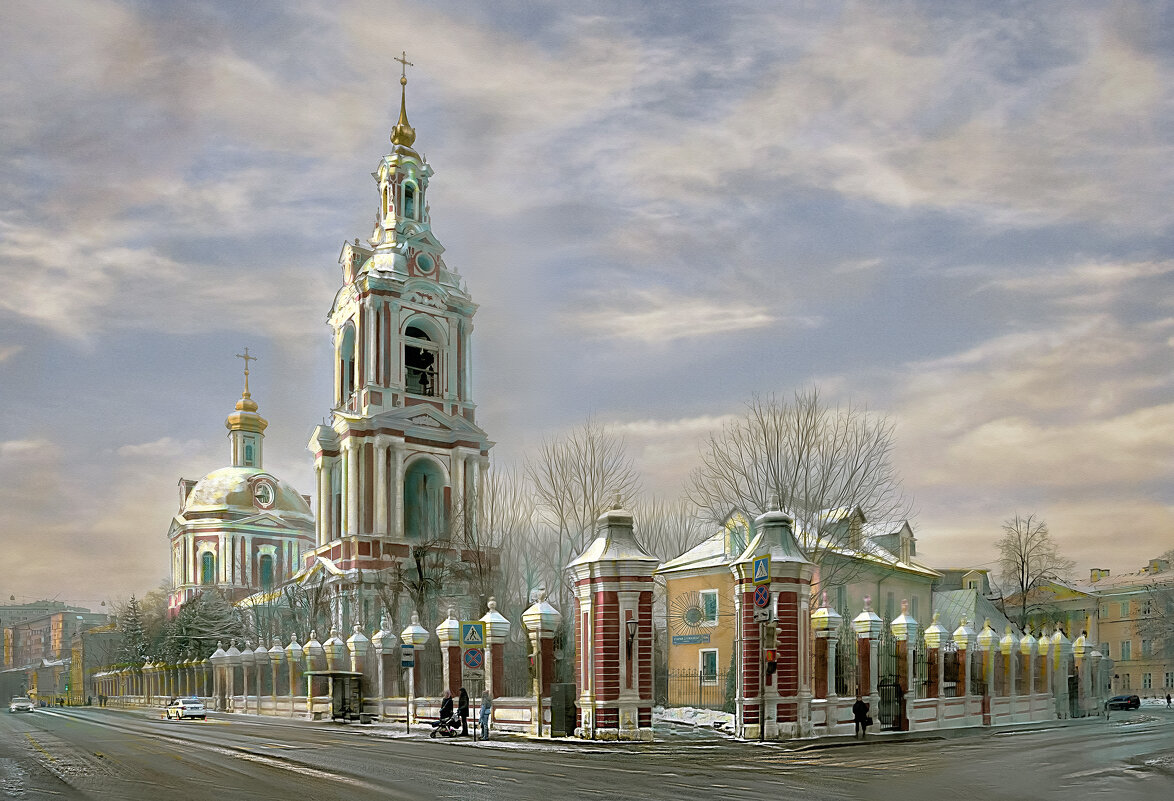 Москва. Церковь Никиты Мученика на Старой Басманной. - В и т а л и й .... Л а б з о'в