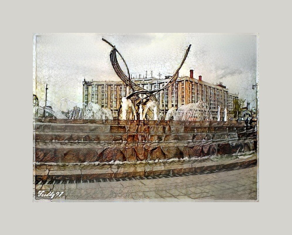 Фонтан Похищение Европы - Freddy 97