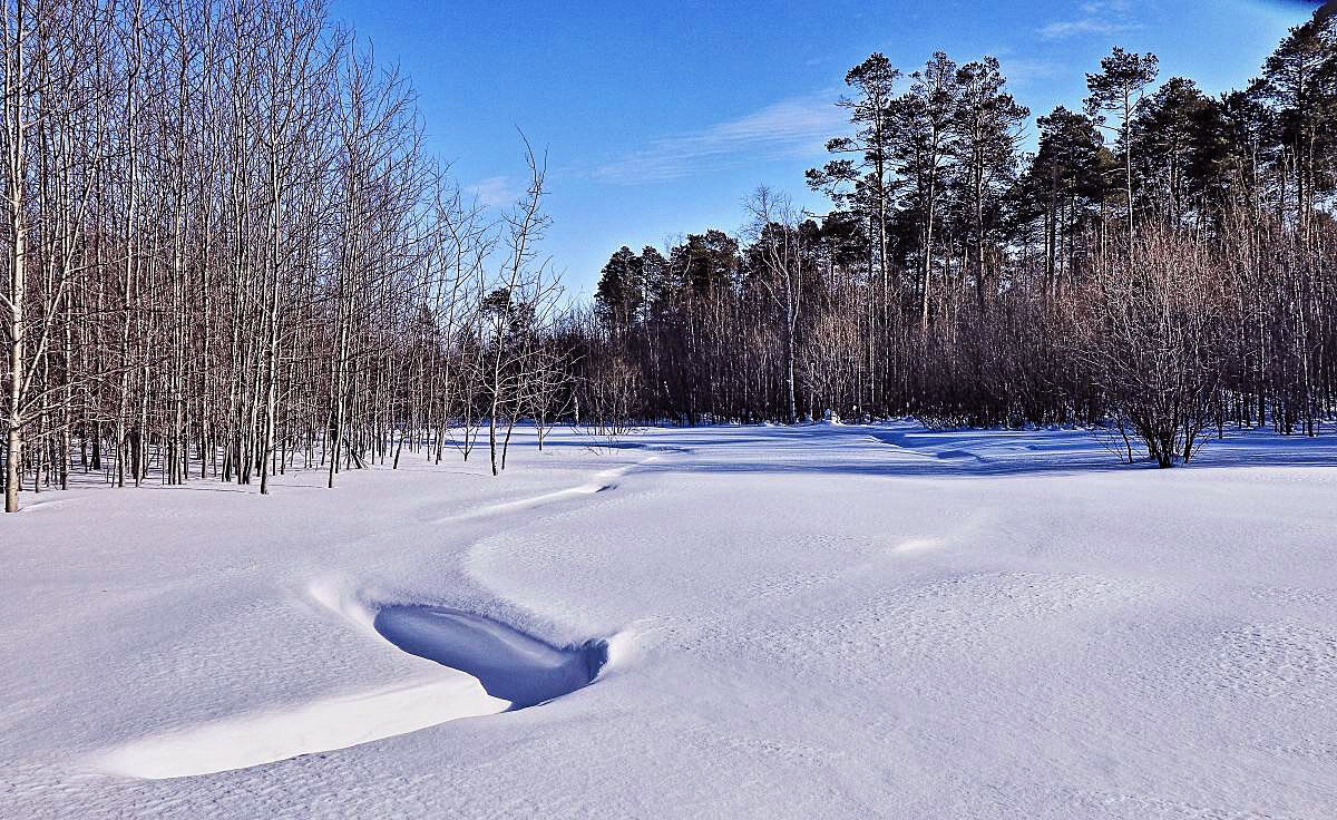 Февраль...Ручей под снегом! - Владимир 
