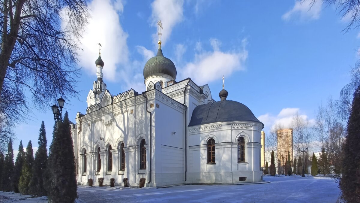 церковь богородицы в строгино - Николай Соколухин церковь богородицы в строгино - Николай Соколухин