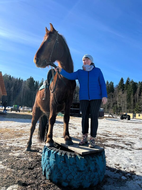Мы с Пасхалем. - Ольга Мы с Пасхалем. - Ольга