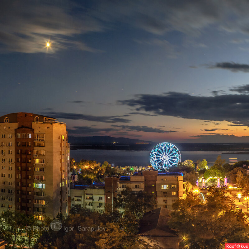 Осенняя ночь в Хабаровске - Игорь Сарапулов Осенняя ночь в Хабаровске - Игорь Сарапулов