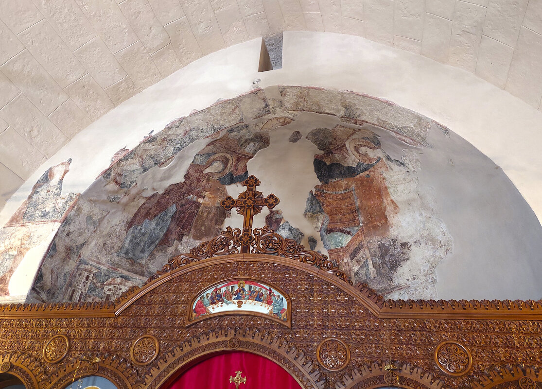 древние фрески храма во имя святого великомученика Дмитрия Солунского - ИРЭН@ . древние фрески храма во имя святого великомученика Дмитрия Солунского - ИРЭН@ .