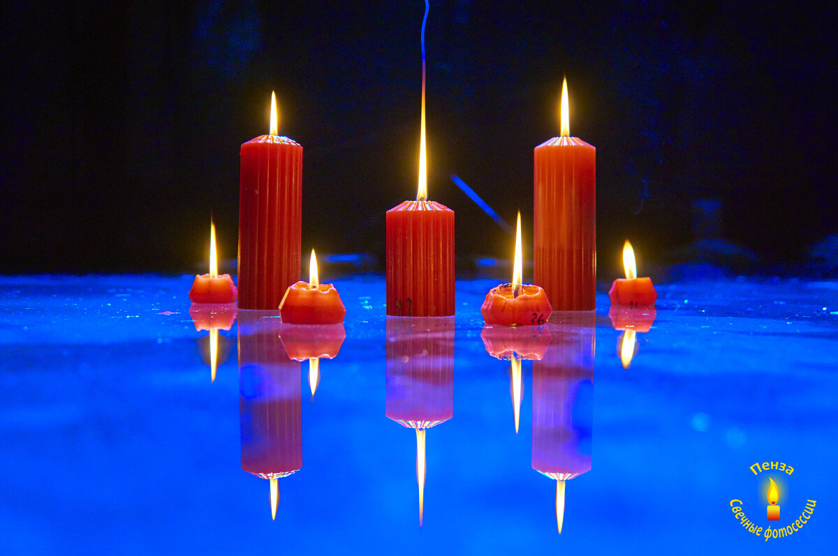 Свечи в ледяной комнате - Zefir58 Verx