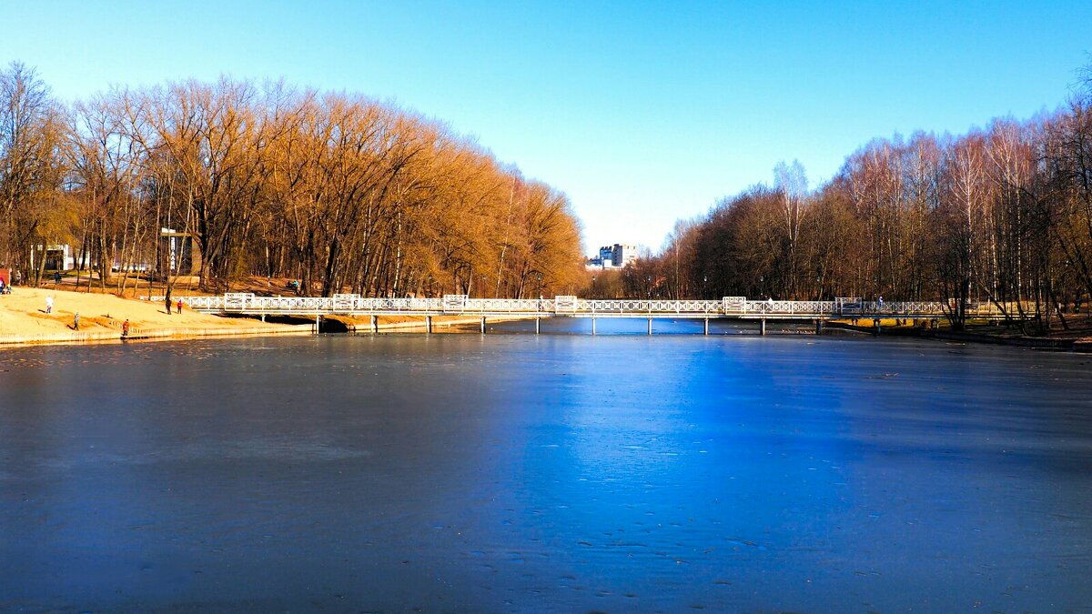 Весенний парк - Милешкин Владимир Алексеевич 