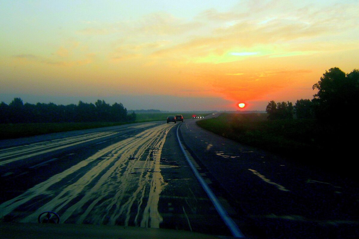 РАННЕЕ УТРО . ДОРОГА НА МОСКВУ. - Татьяна Касьяненко РАННЕЕ УТРО . ДОРОГА НА МОСКВУ. - Татьяна Касьяненко