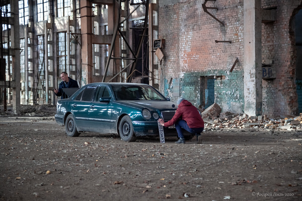 На съёмках сериала "Хозяин" - Андрей Lyz На съёмках сериала "Хозяин" - Андрей Lyz