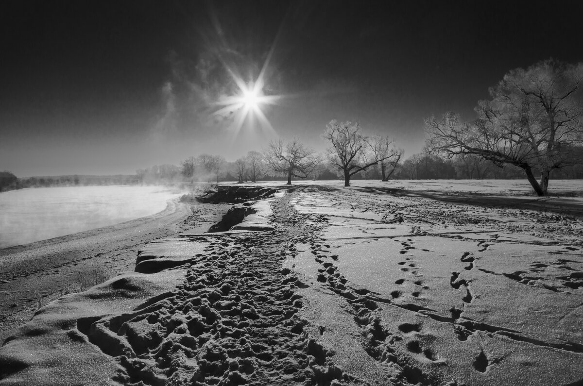 Зимнее утро на Десне - Евгений Зимнее утро на Десне - Евгений