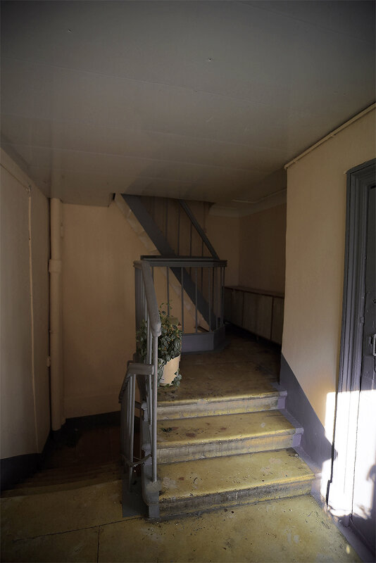 Москва, М.Дровяной пер.3,к.6. Мой любимый дом. Лестница чёрного хода. - Игорь Олегович Кравченко