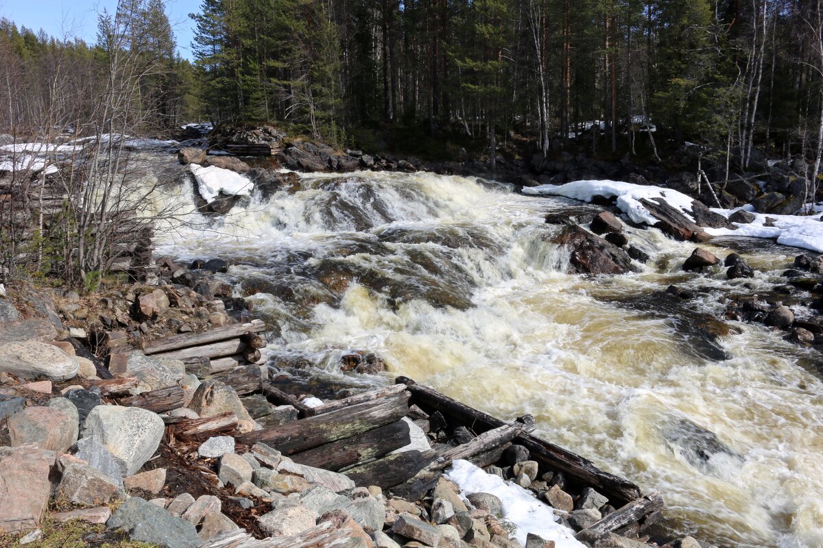 На Колвицких водопадах - Ольга На Колвицких водопадах - Ольга