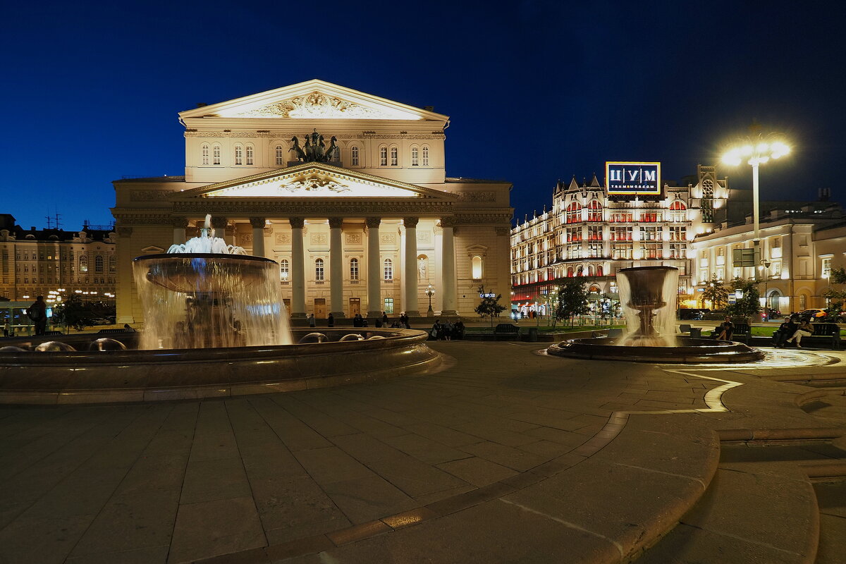 Театральная площадь Москвы - Евгений Седов Театральная площадь Москвы - Евгений Седов