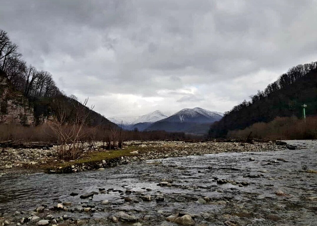 Река Шахе Сочи - Tata Wolf