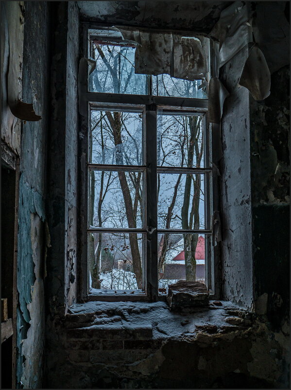 Окно в усадьбе Ляхово - Наталья Rosenwasser Окно в усадьбе Ляхово - Наталья Rosenwasser