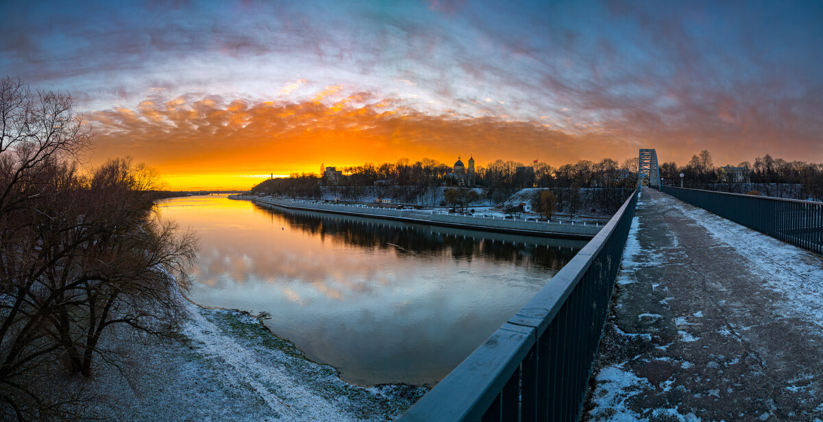 закат над Сожем. - Андрей Сосновский