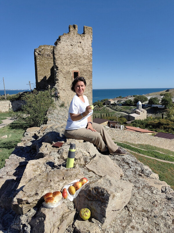 Завтрак на стенах крепости.. - ИРЭН@ .