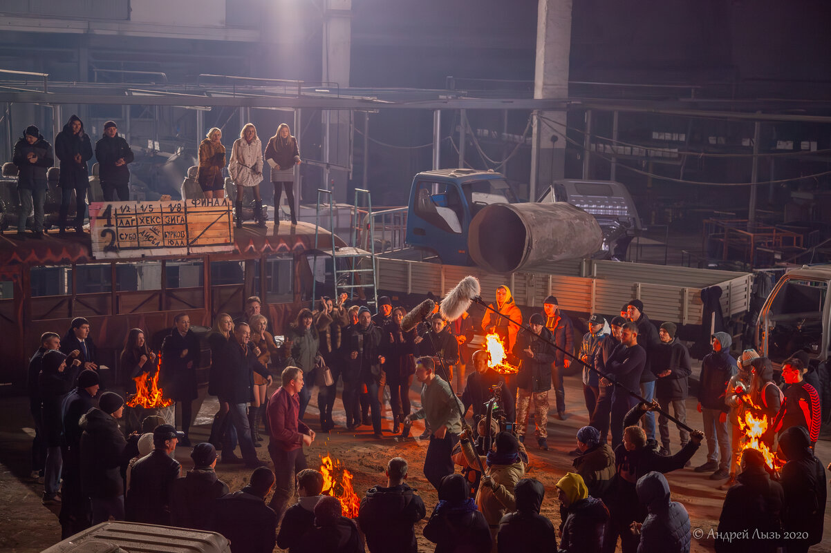 На съёмках сериала "Хозяин" - Андрей Lyz На съёмках сериала "Хозяин" - Андрей Lyz