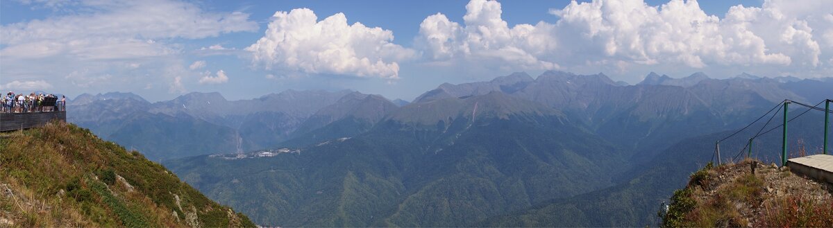 Панорама с вершины Роза Пик - Наталия Григорьева