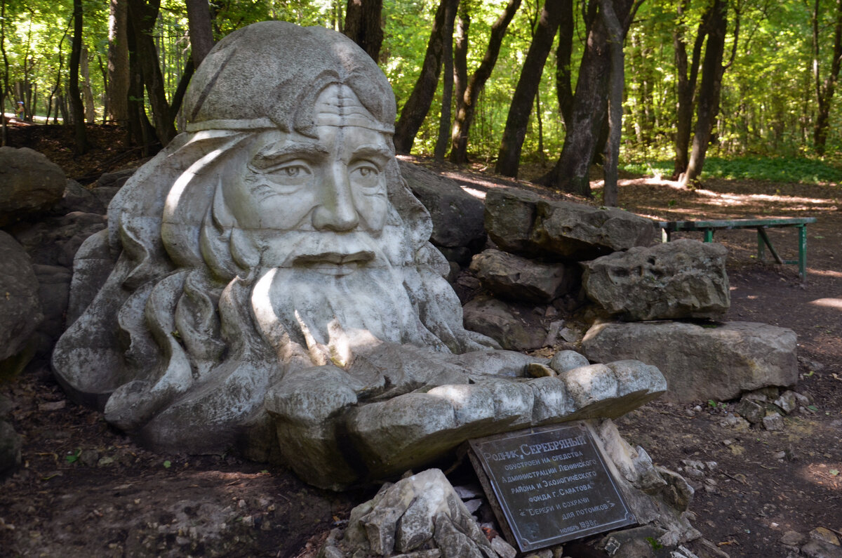 Жанровая скульптура Голова Богатыря - Сергей М 