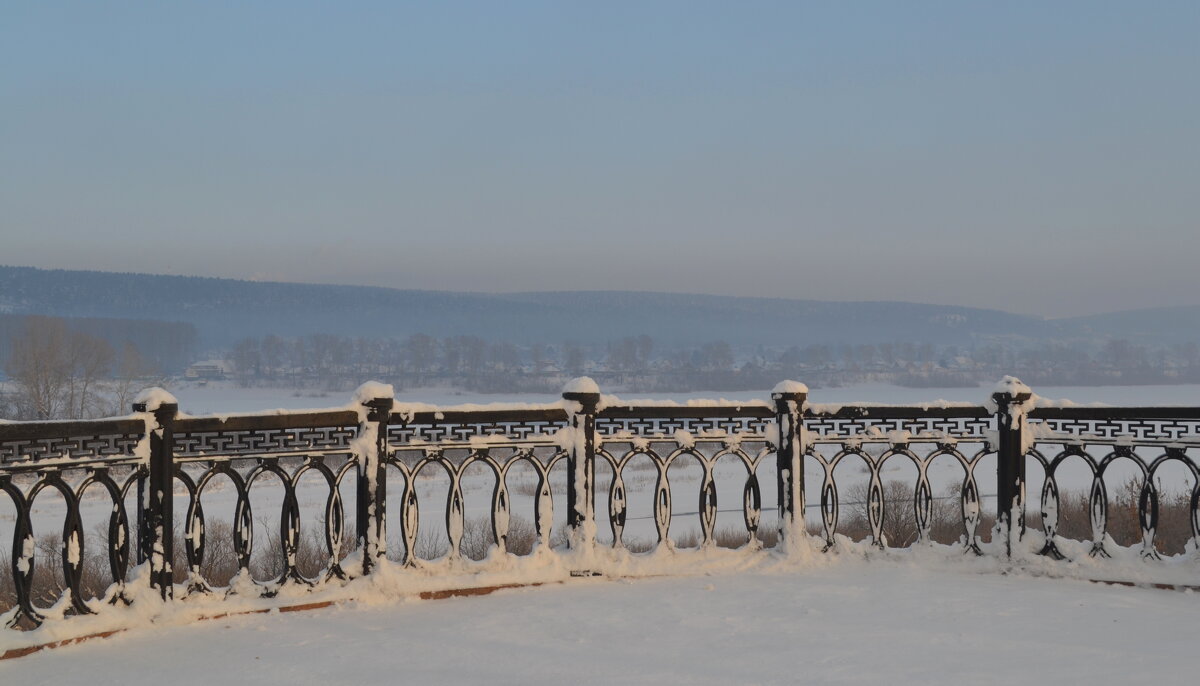 Та же набережная, но зимой. - ирина Та же набережная, но зимой. - ирина