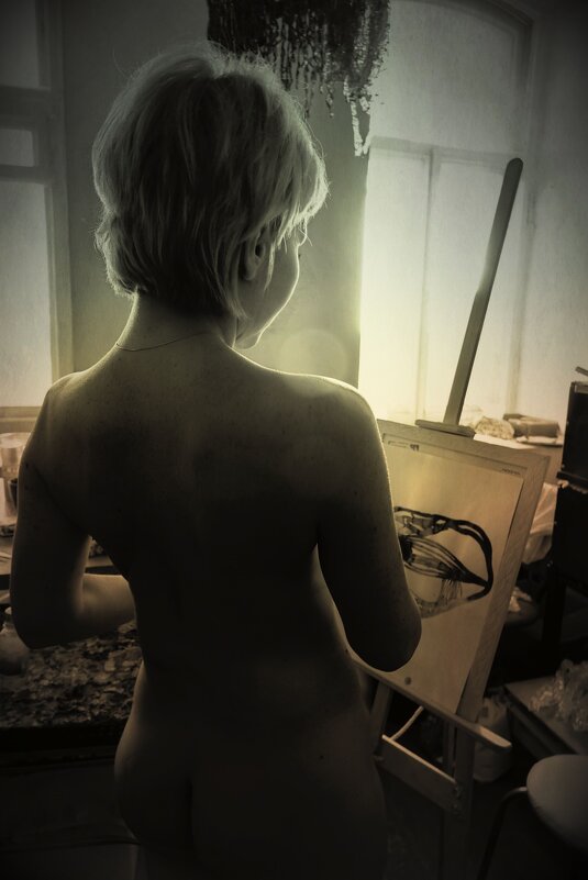 За работой. - Игорь Корф