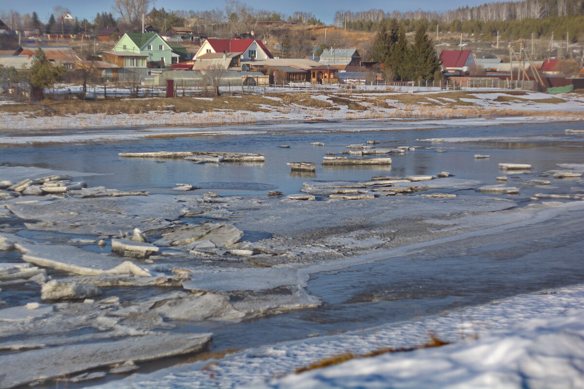 Исеть. Щербаково. Март 2025 года. - Михаил Полыгалов