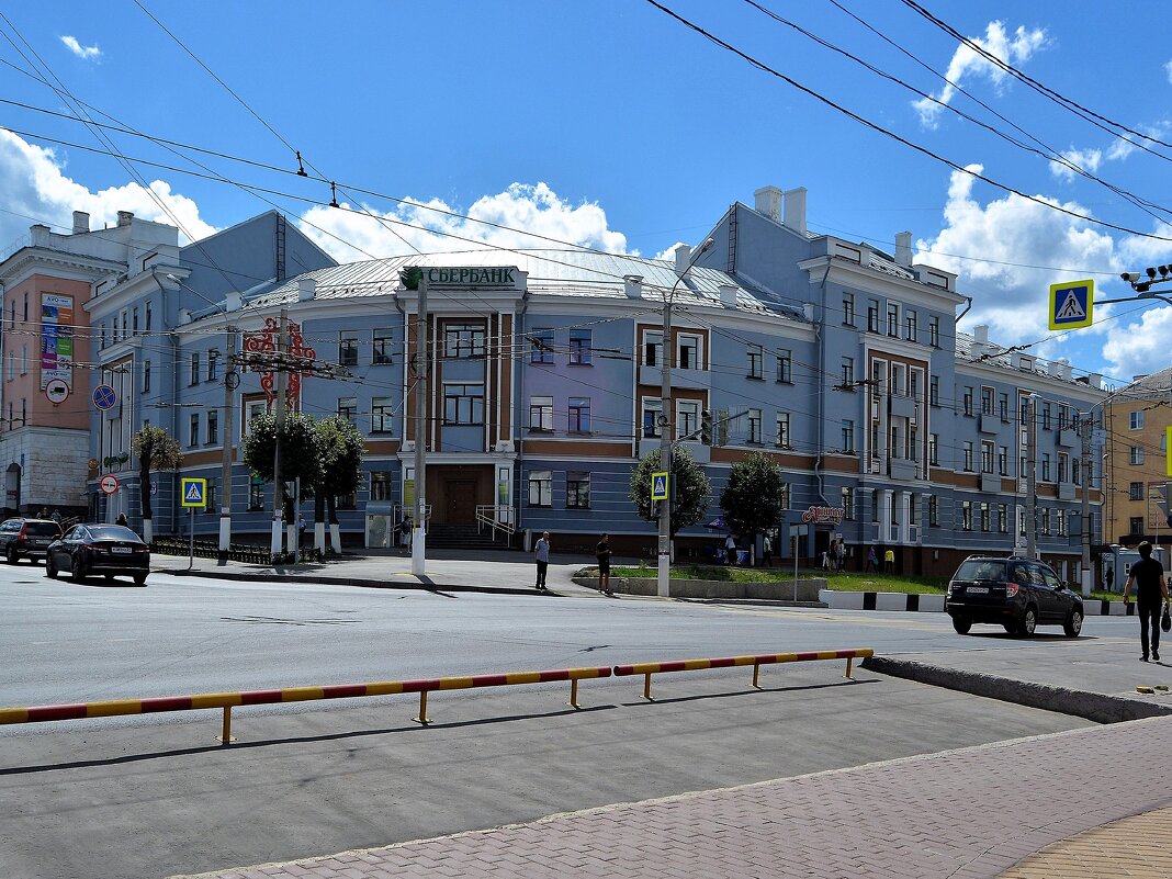 Чебоксары. Здание Жилкомбината НКВД. - Пётр Чернега Чебоксары. Здание Жилкомбината НКВД. - Пётр Чернега