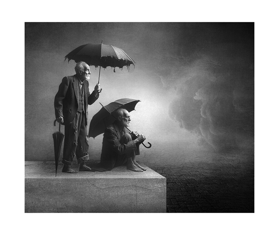 в ожидании... - старик в ожидании... - старик