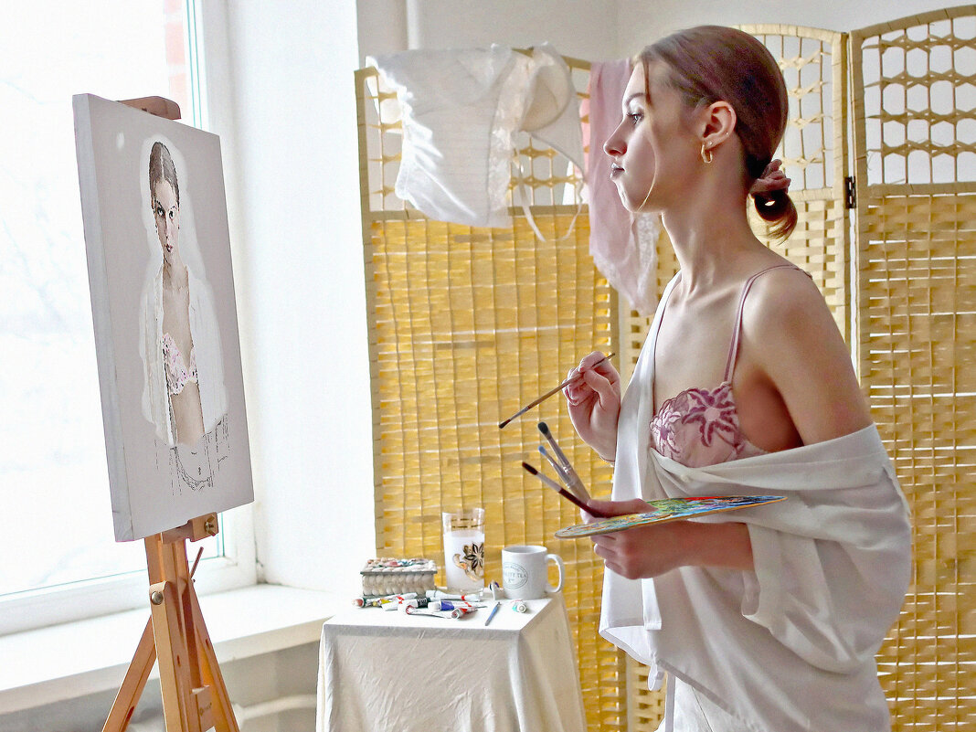 Портрет с автопортретом (3) - Игорь Парв