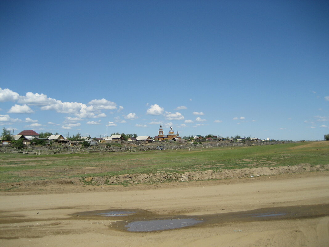 Вид на с. Хатассы - Anna Ivanova