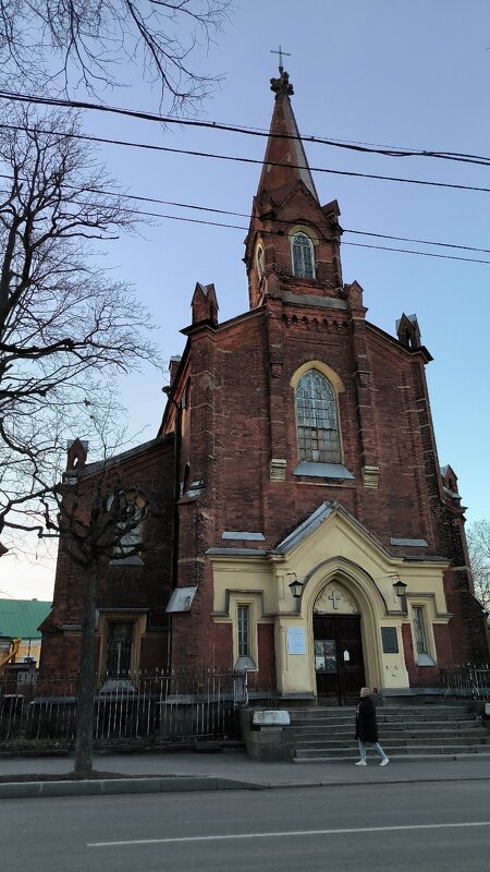 Лютеранская церковь в Пушкине. - Ольга Лютеранская церковь в Пушкине. - Ольга