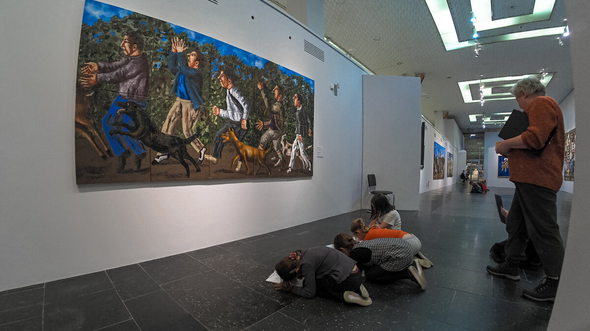 Зарисовка из Музея - юрий поляков Зарисовка из Музея - юрий поляков