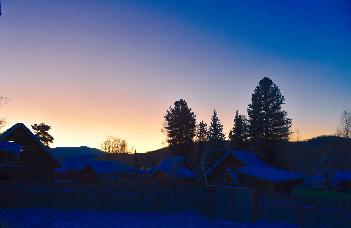 Раннее зимнее утро. - юрий Амосов Раннее зимнее утро. - юрий Амосов