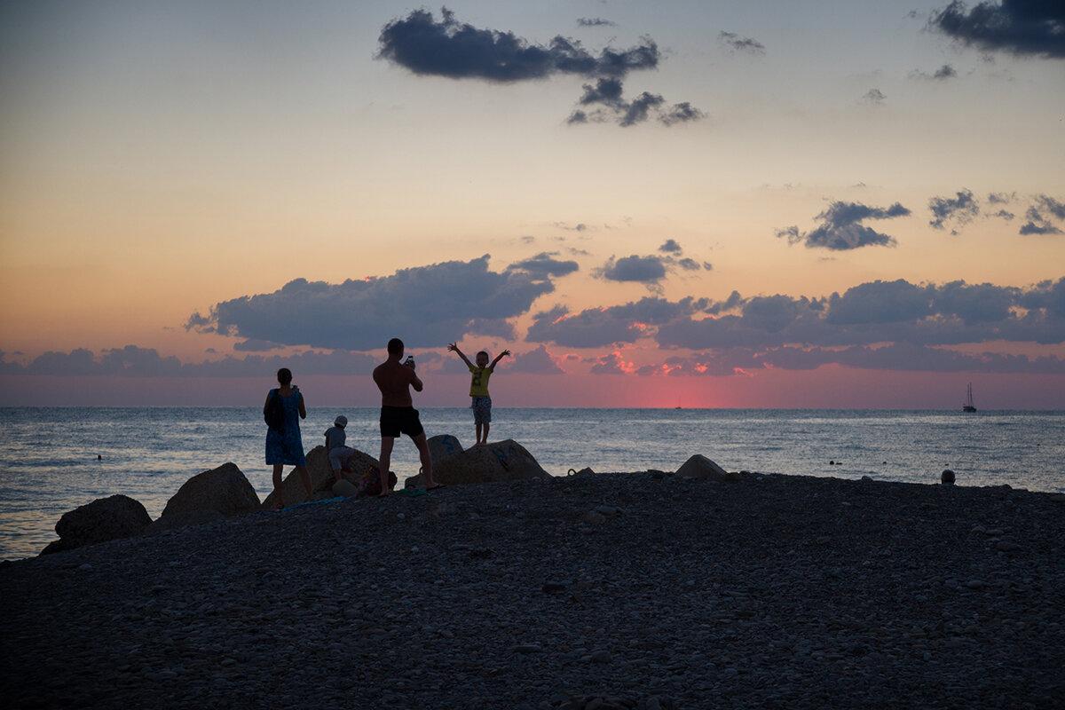 Морской закат - Владимир Носов Морской закат - Владимир Носов