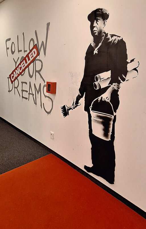 В музее Бэнкси - Андрей K.