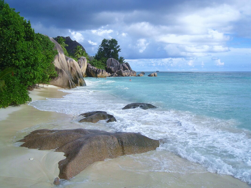 Пляж Ансе Сурс д’Аржан на острове Ла-Диг. - unix (Илья Утропов)