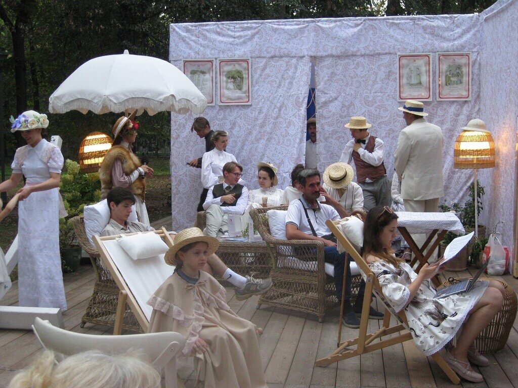 На фестивале "Усадьбы Москвы" - Дмитрий Никитин