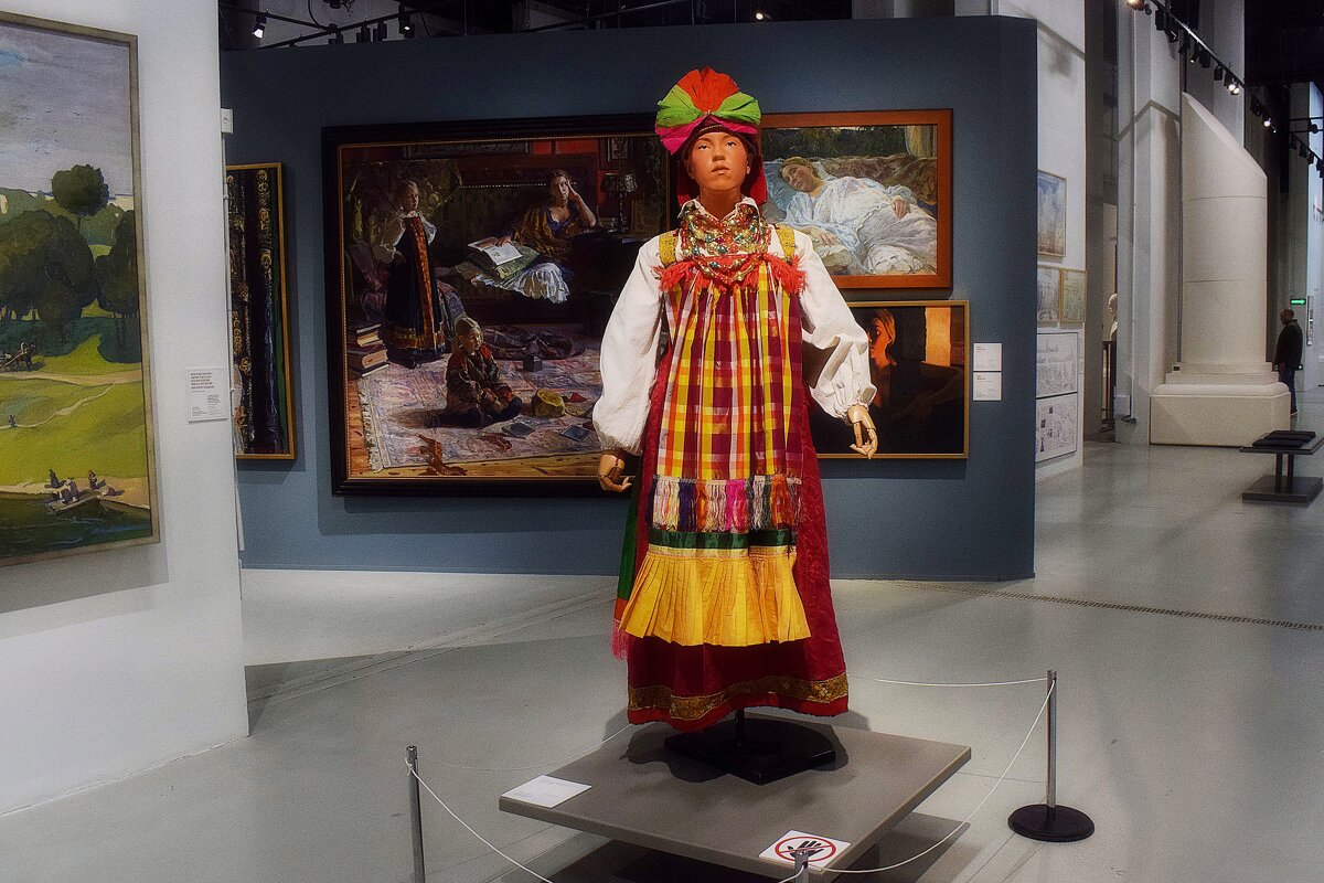 Традиционный праздничный женский костюм Суджанского района Курской области. - Татьяна Помогалова